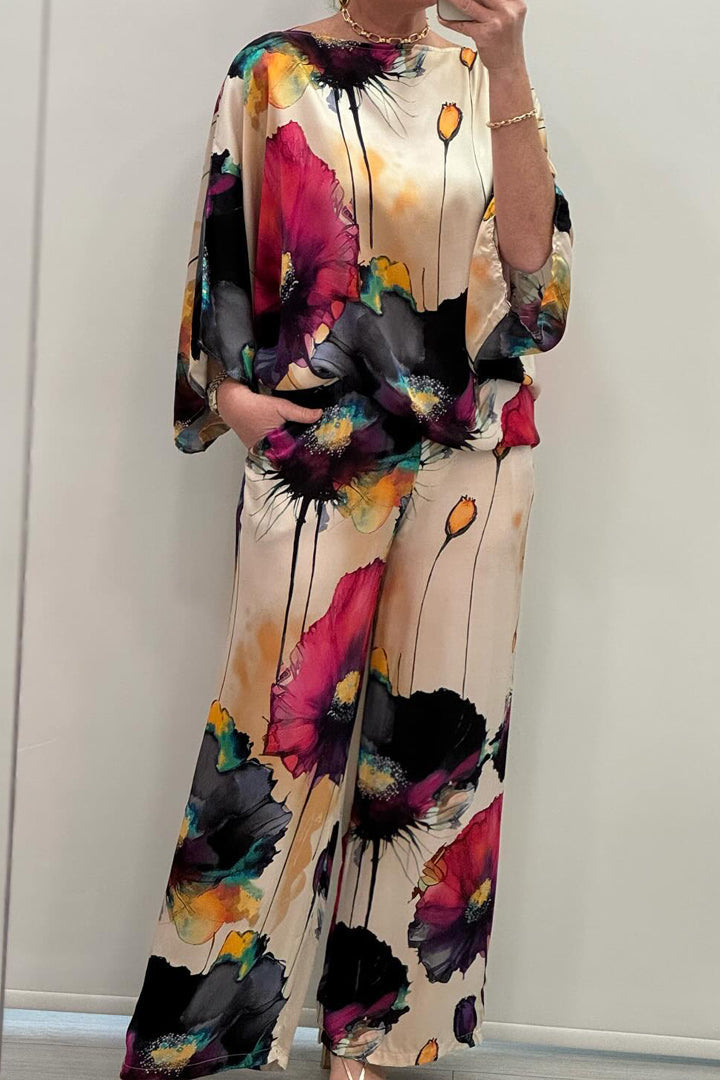 Floral - Elegant Patterned Ensemble