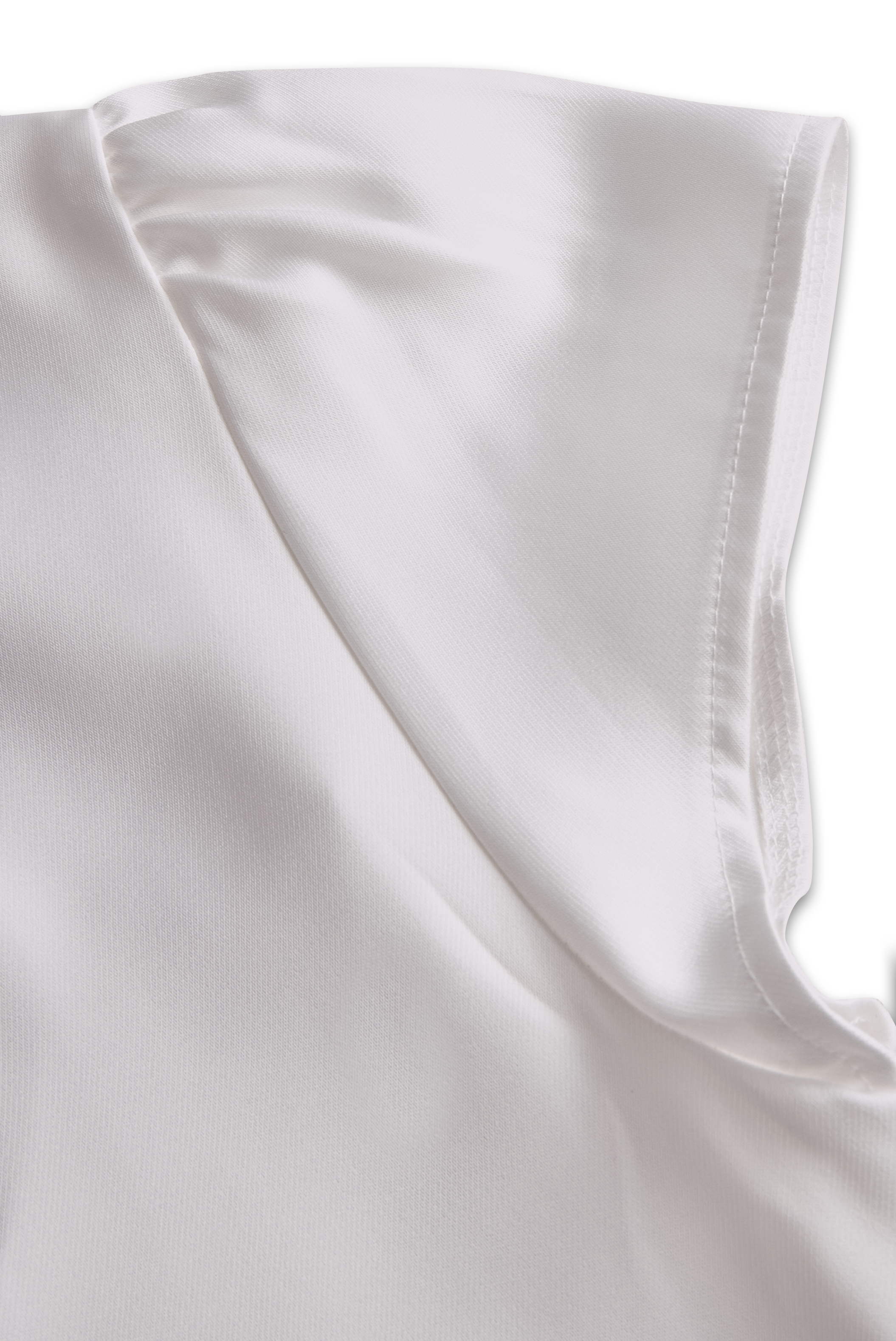 Elegant Ruffled Mock-Neck Top