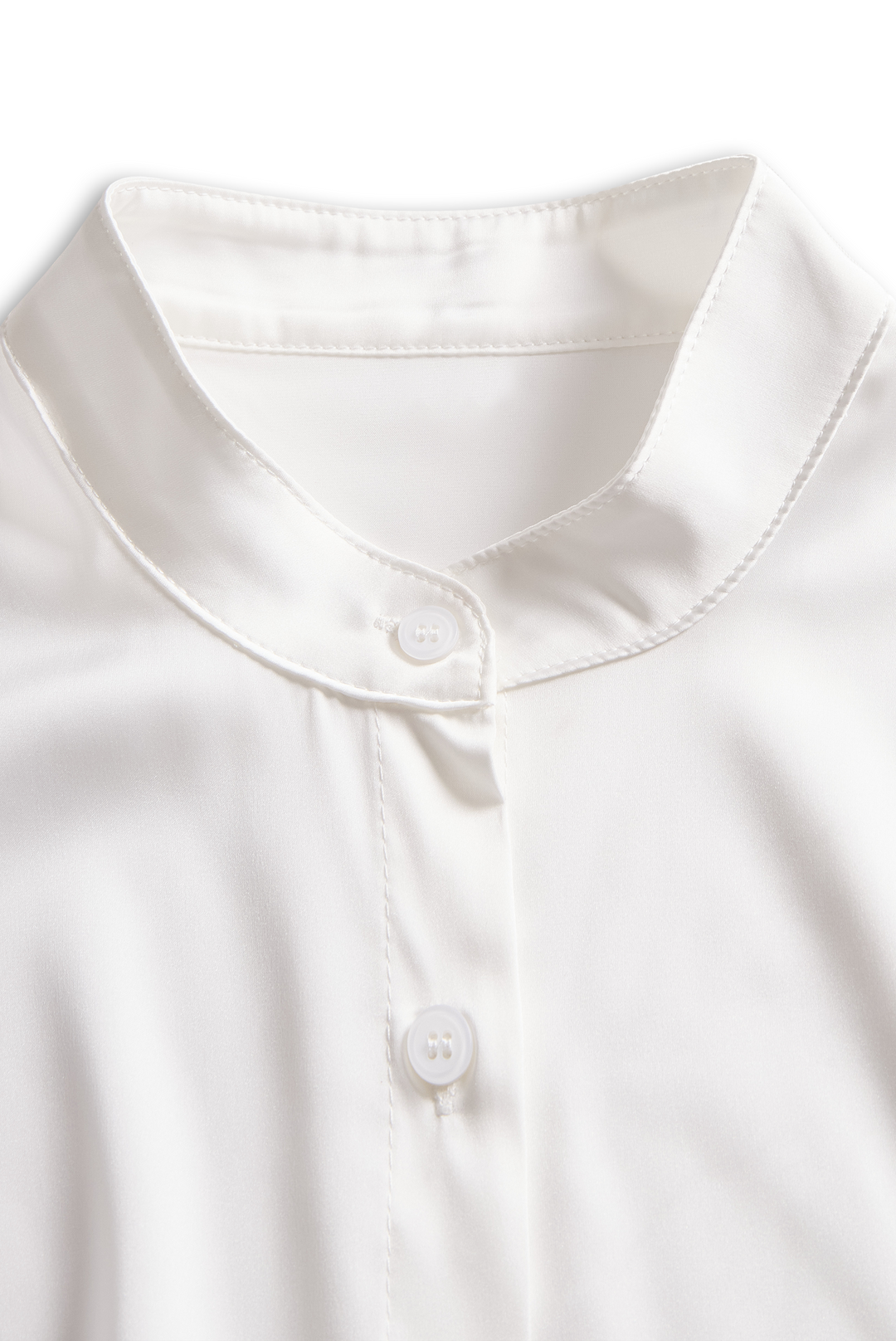 Elegant Silk Charmeuse Top with a Flattering Silhouette