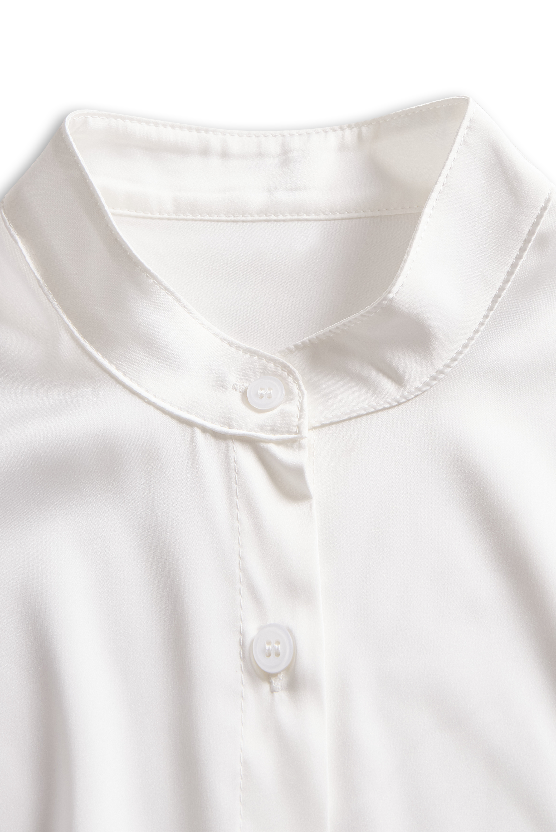 Elegant Silk Charmeuse Top with a Flattering Silhouette