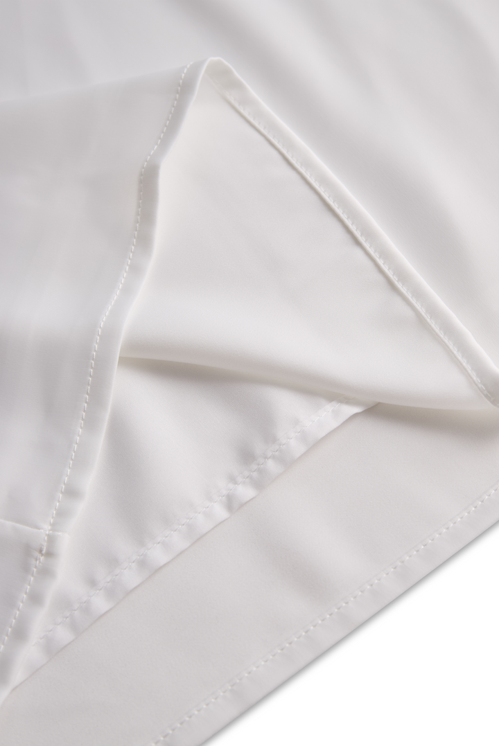 Elegant Asymmetrical Satin Top