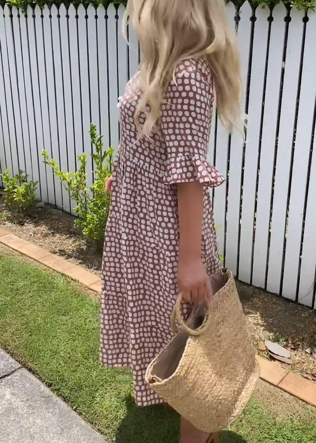 Zara | Coastal Wave Summer Dress