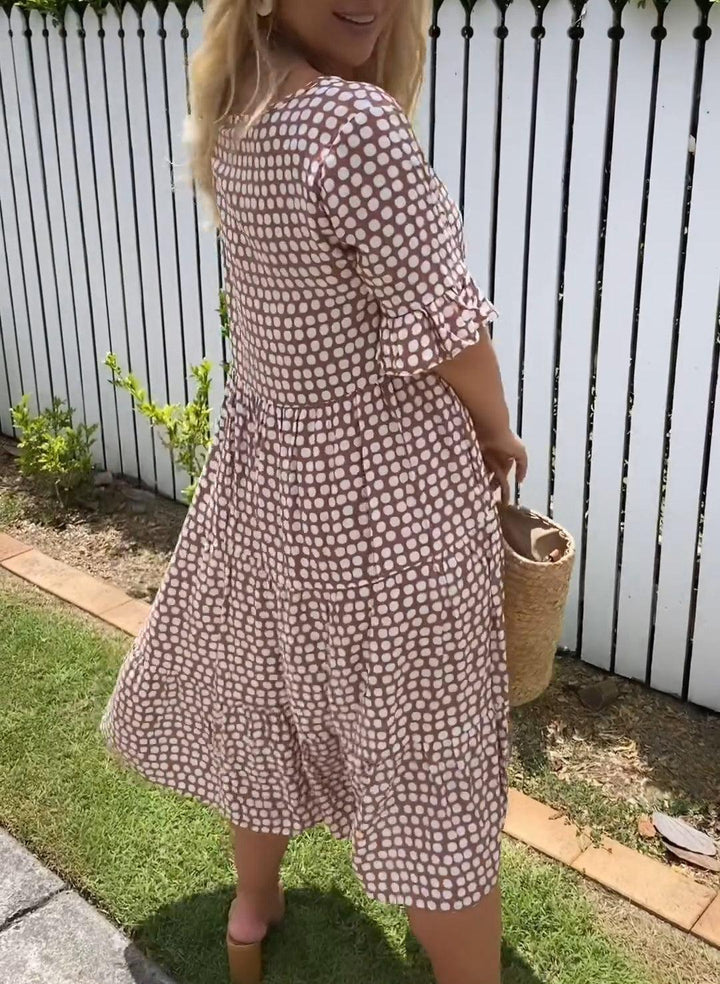 Zara | Coastal Wave Summer Dress