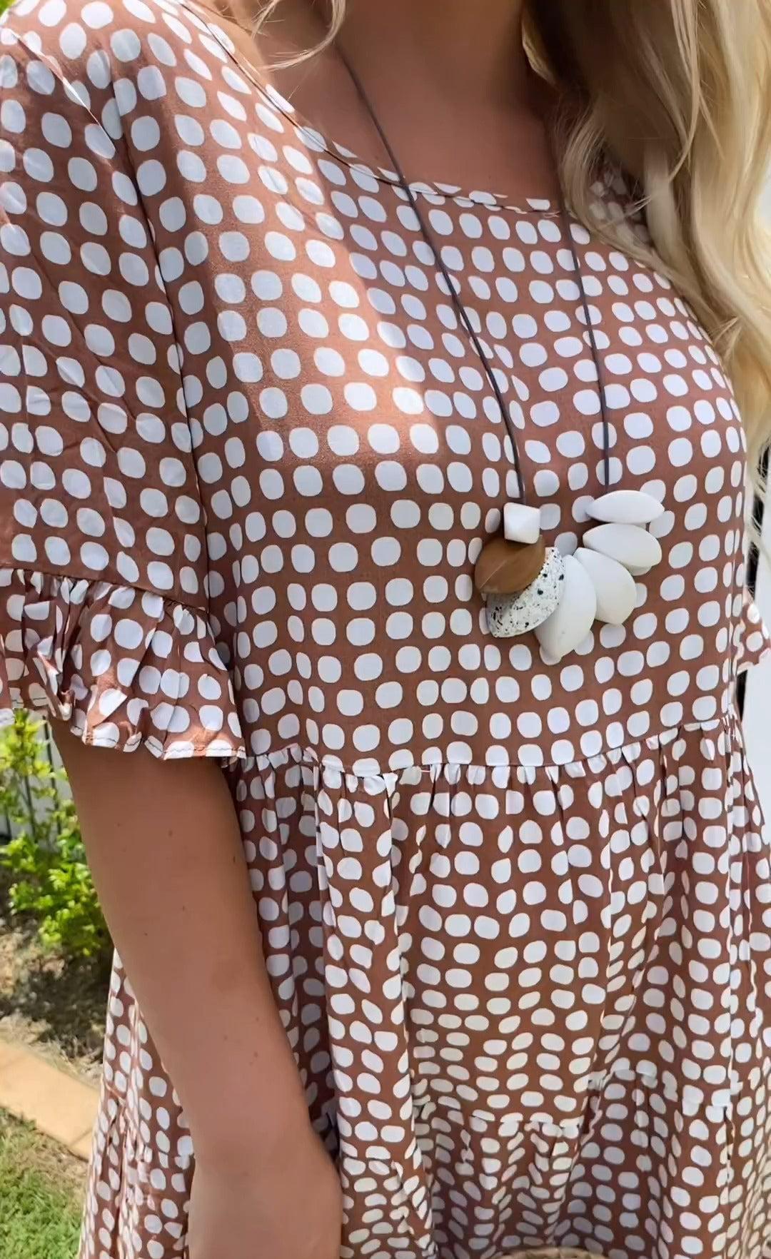 Zara | Coastal Wave Summer Dress