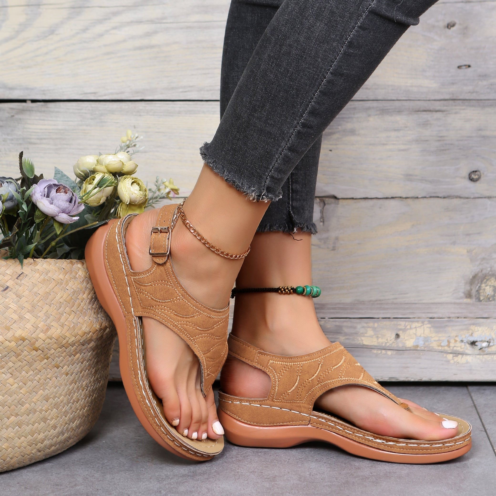 Nira Breezy Relaxed Flip-Flops