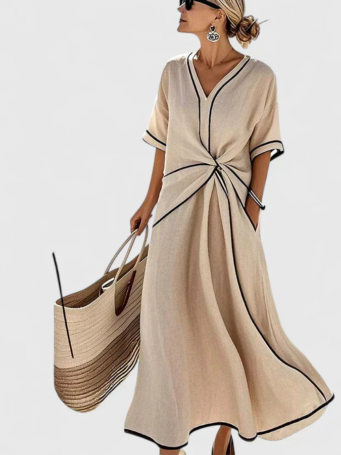 Solara | Flattering Waistline Dress
