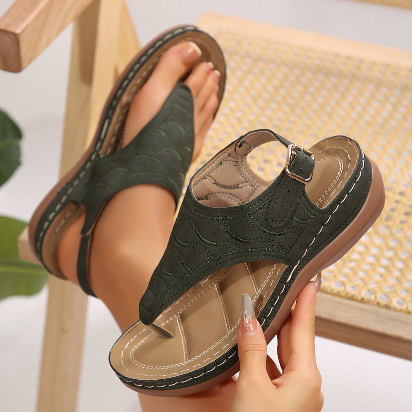 Nira Breezy Relaxed Flip-Flops