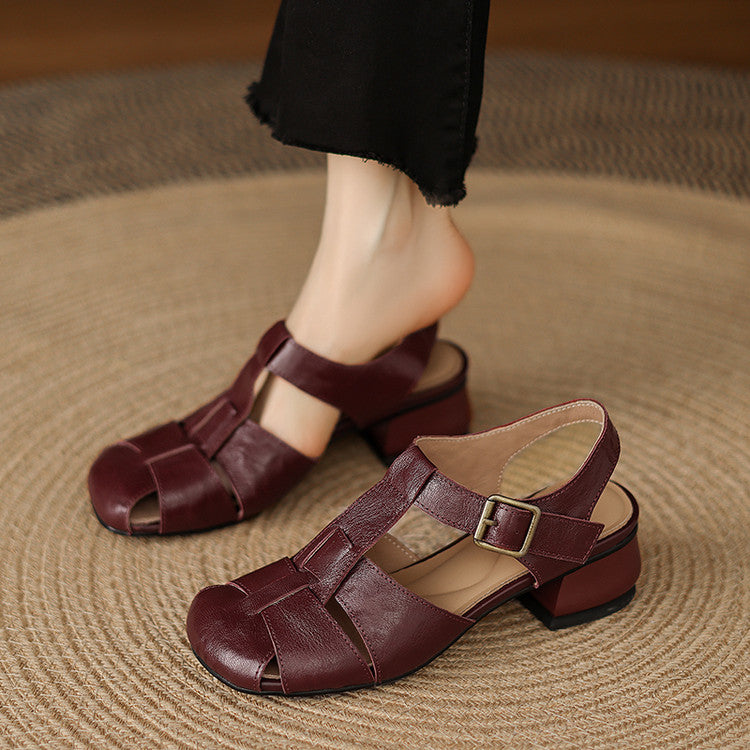 Isabelle Authentic Leather SANDALS