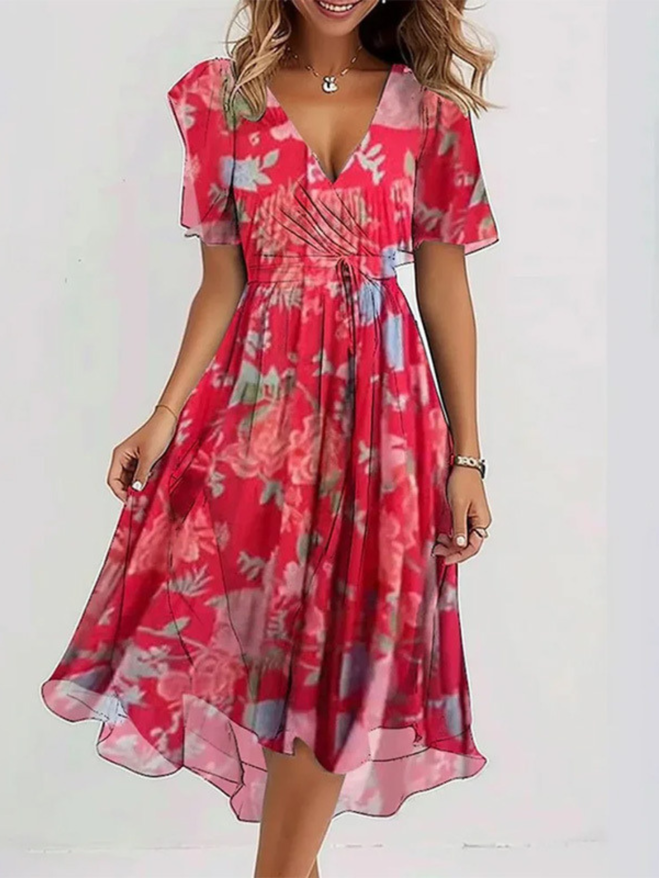 Isabella | Lightweight Maxi Dress with Adjustable Straps