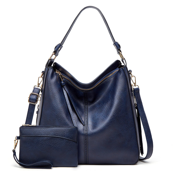 Vivian | Leather Hobo Bag + FREE Pouch Wallet