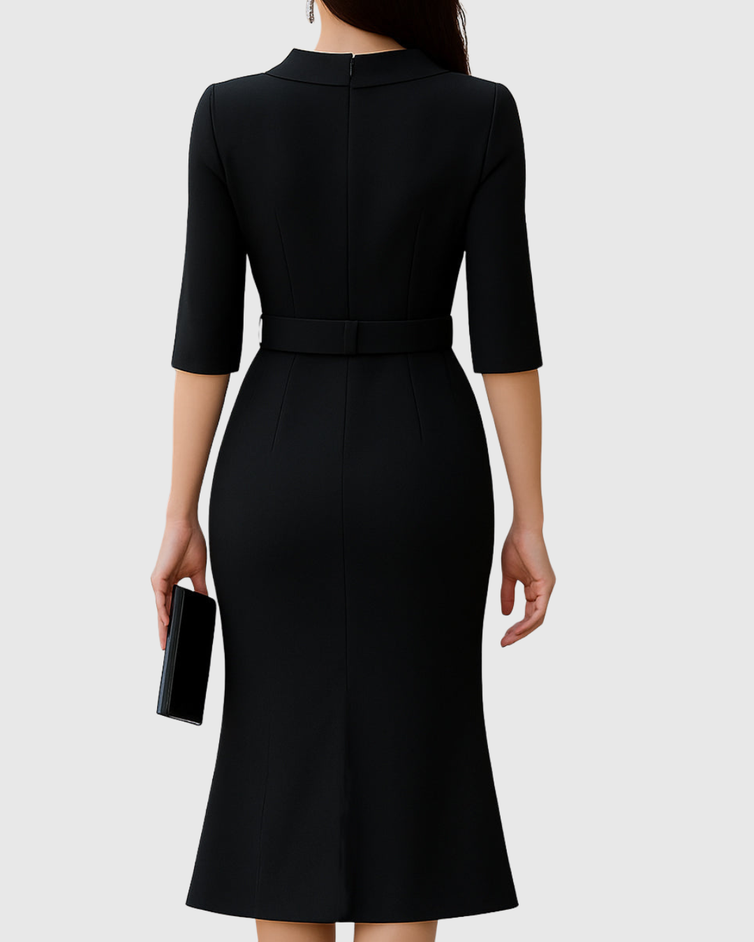 Everlyn | Timeless Navy Maxi Dress