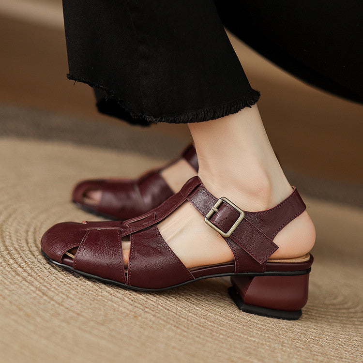 Isabelle Authentic Leather SANDALS