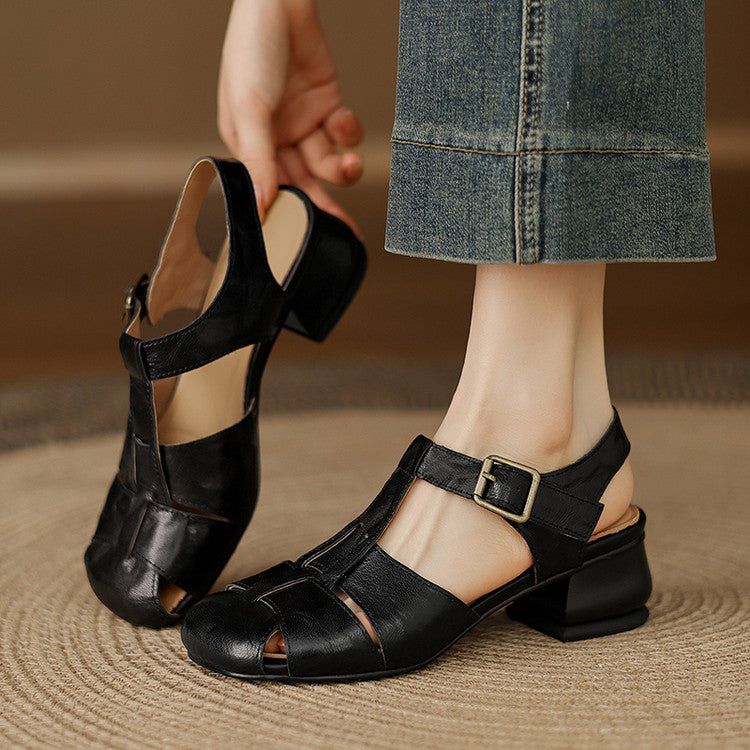 Isabelle Authentic Leather SANDALS