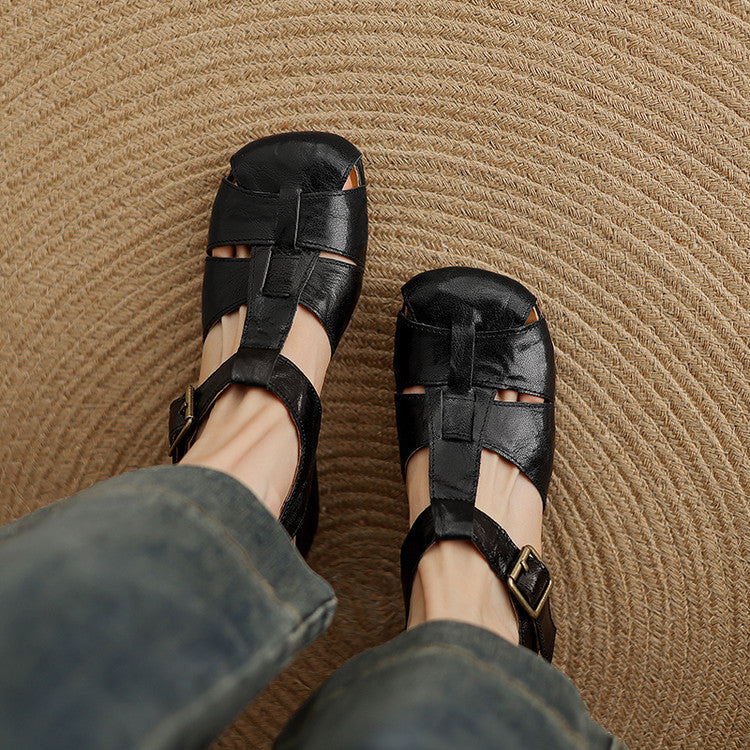 Isabelle Authentic Leather SANDALS