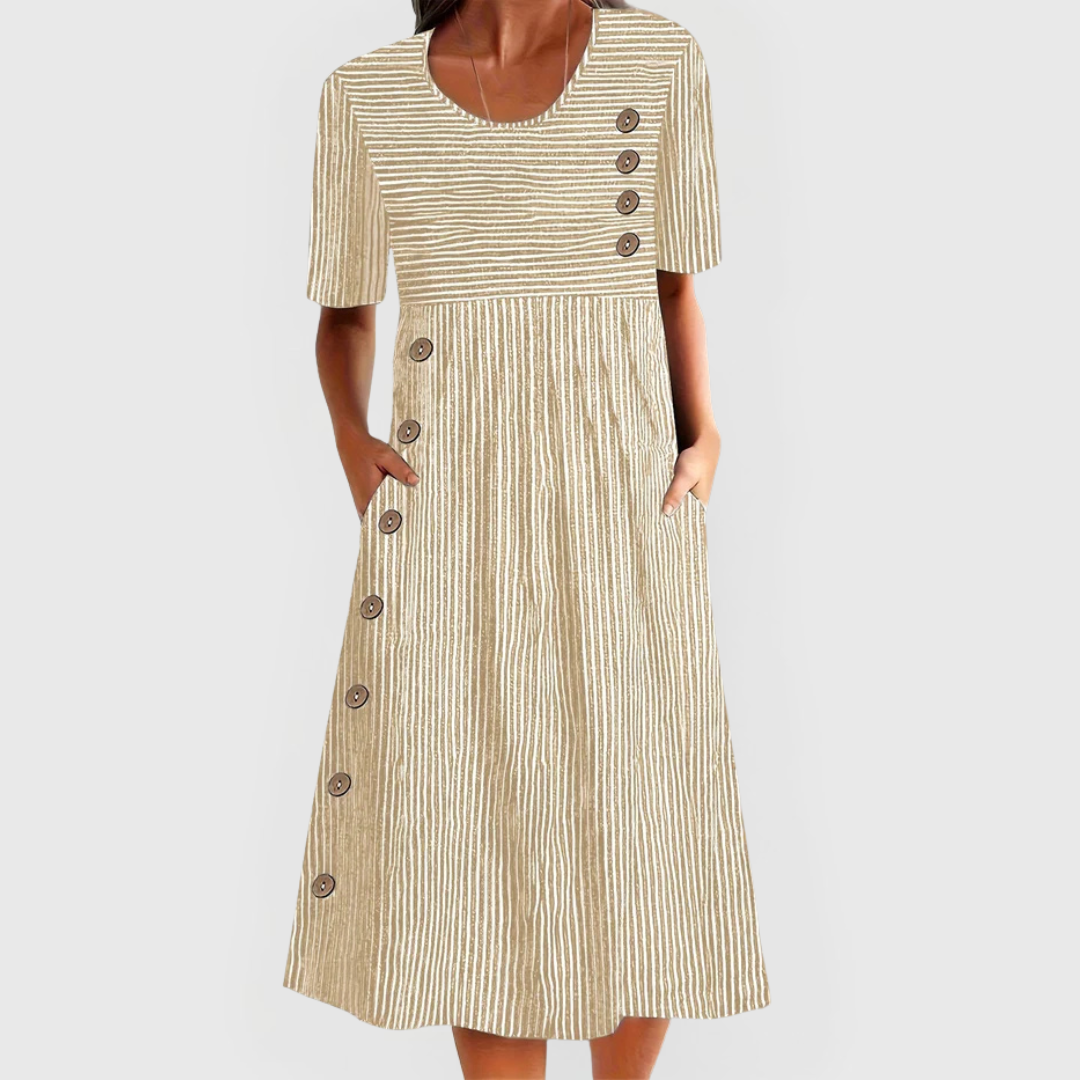 Clara Polka Dot Maxi Dress