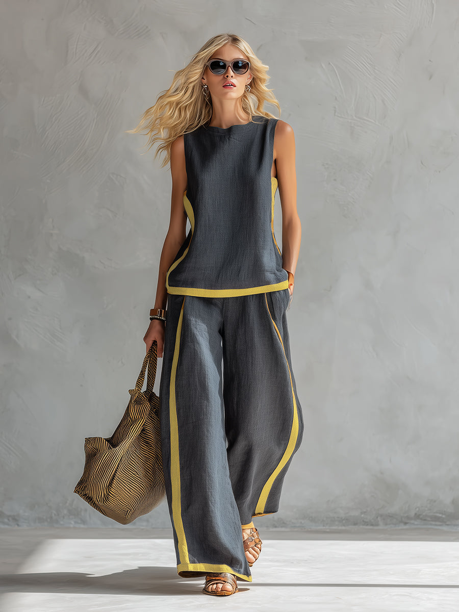 Amara | Chic Ensemble with a Contemporary Twist - two piece