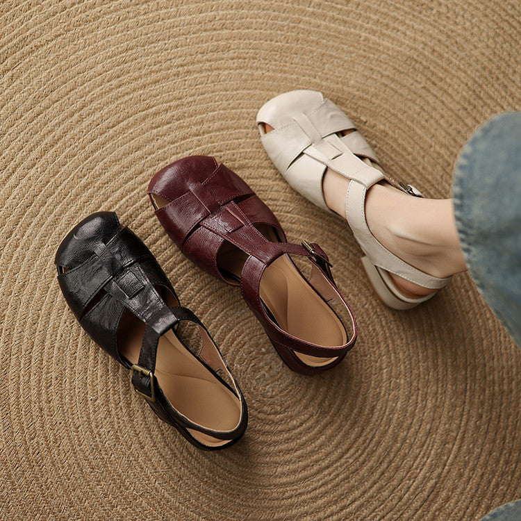 Isabelle Authentic Leather SANDALS