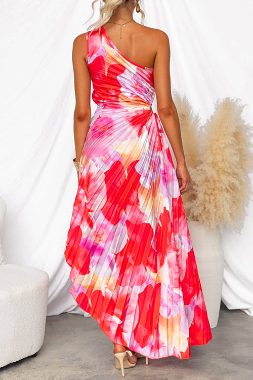 Celeste™ | Asymmetrical Ruffle Dress