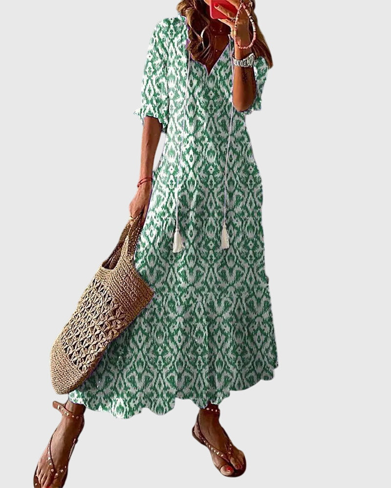 Clara | Chic Retro Spring Dress