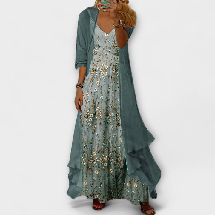 Seraphina | Chic High-Waisted Two-Piece Ensemble