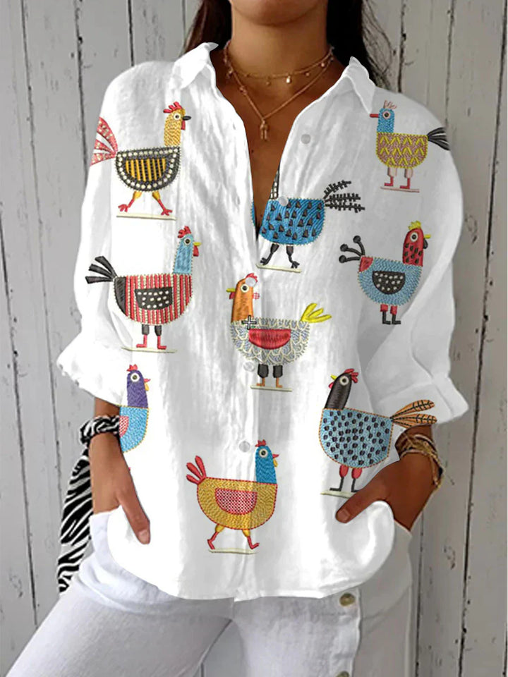 Fiona | Garden Blouse