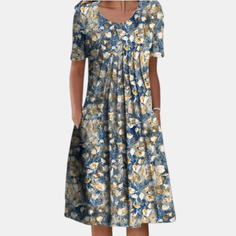 Luna™ | Breathable Linen Maxi Dress
