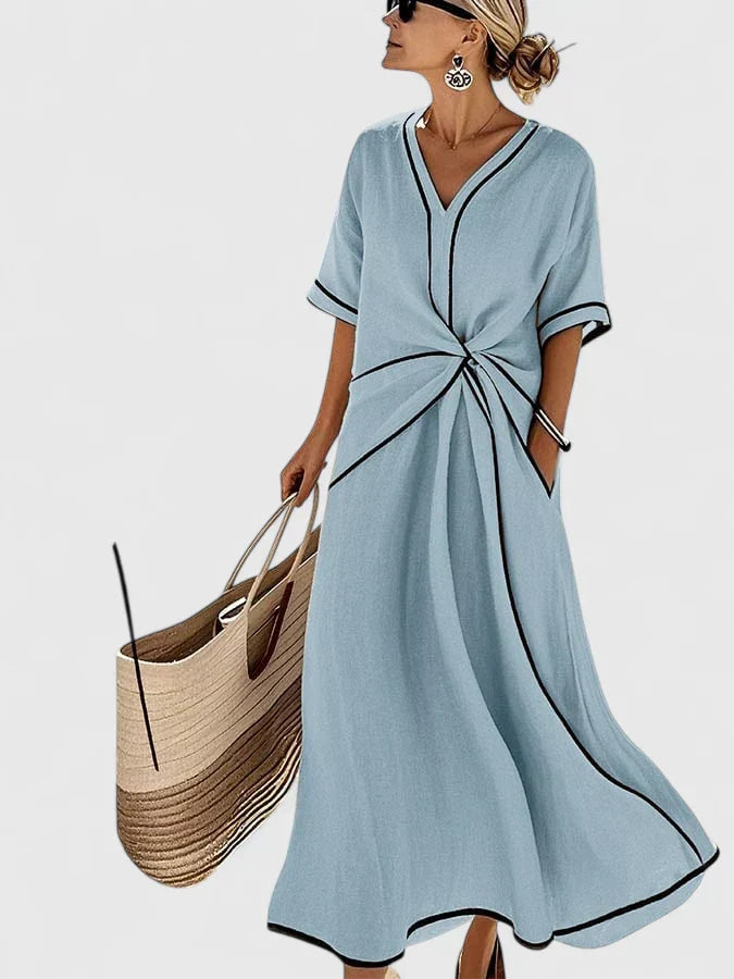 Solara | Flattering Waistline Dress