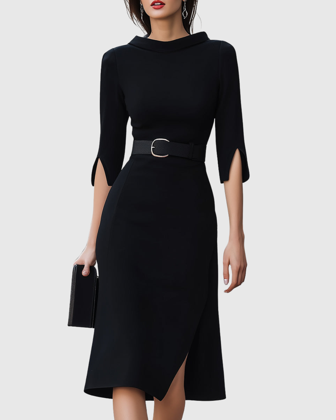 Everlyn | Timeless Navy Maxi Dress