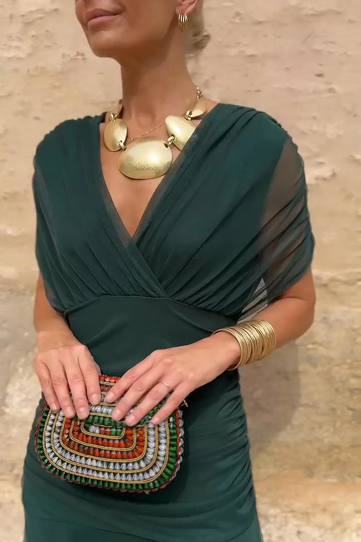 Emily | Chic Off-Shoulder Midi Dress