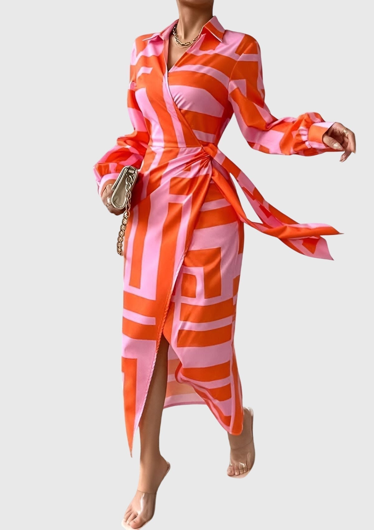 Serenity | Chic Maxi Dress Featuring Floral Design