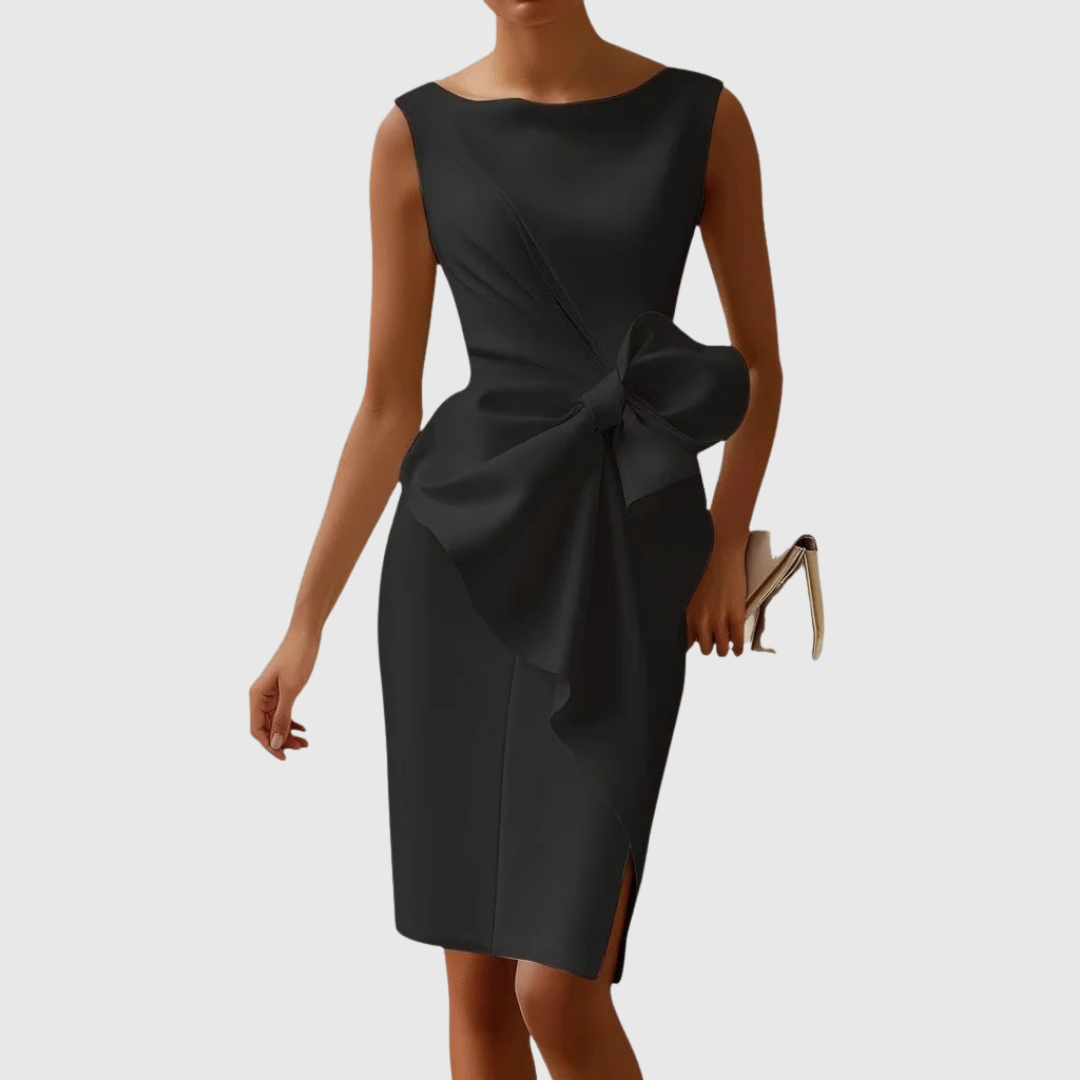 Ainsley | Chic Sleeveless Midi Gown