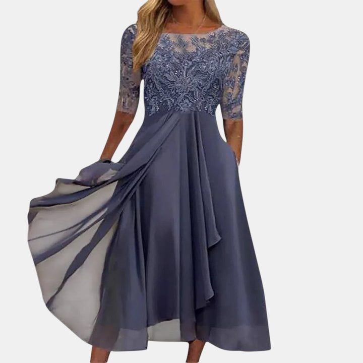 Isabella™ | Chic Floral Gown