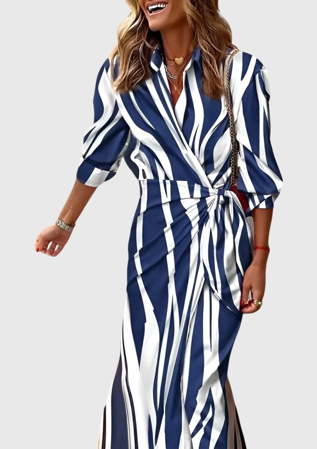 Serenity | Chic Maxi Dress Featuring Floral Design
