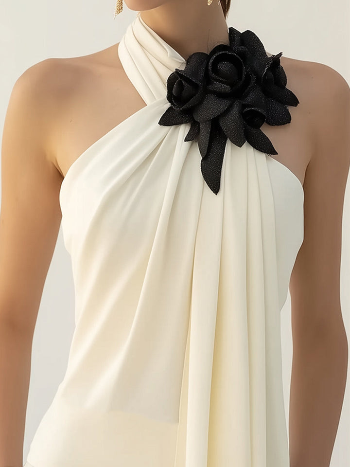 Stylish Off-Shoulder Blouse Featuring Delicate Lace Accents
