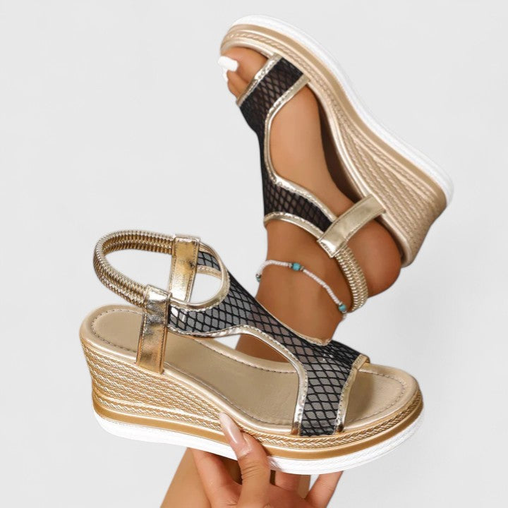 Emily | Supportive Arch Wedge Sandals