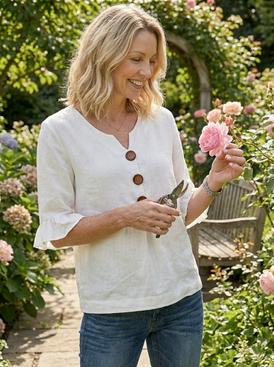 Fluffelle | Fluffy Sleeve Everyday Top