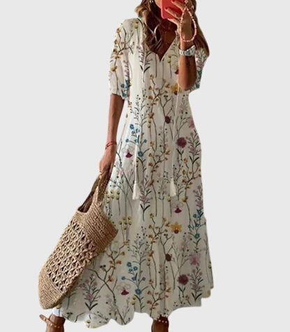 Clara | Chic Retro Spring Dress