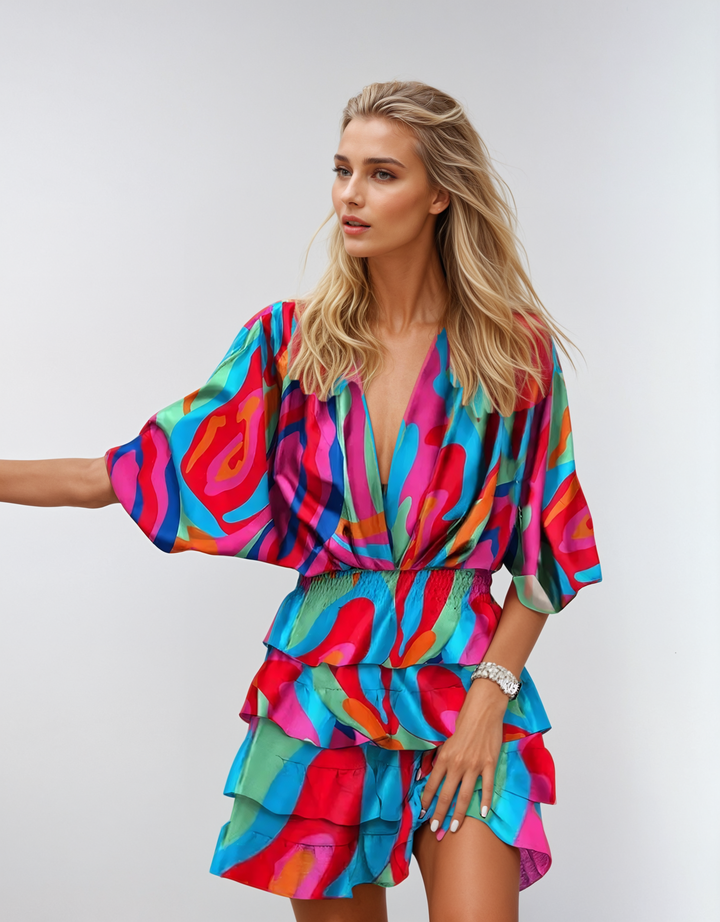 Zara™ | Botanical Midi Dress