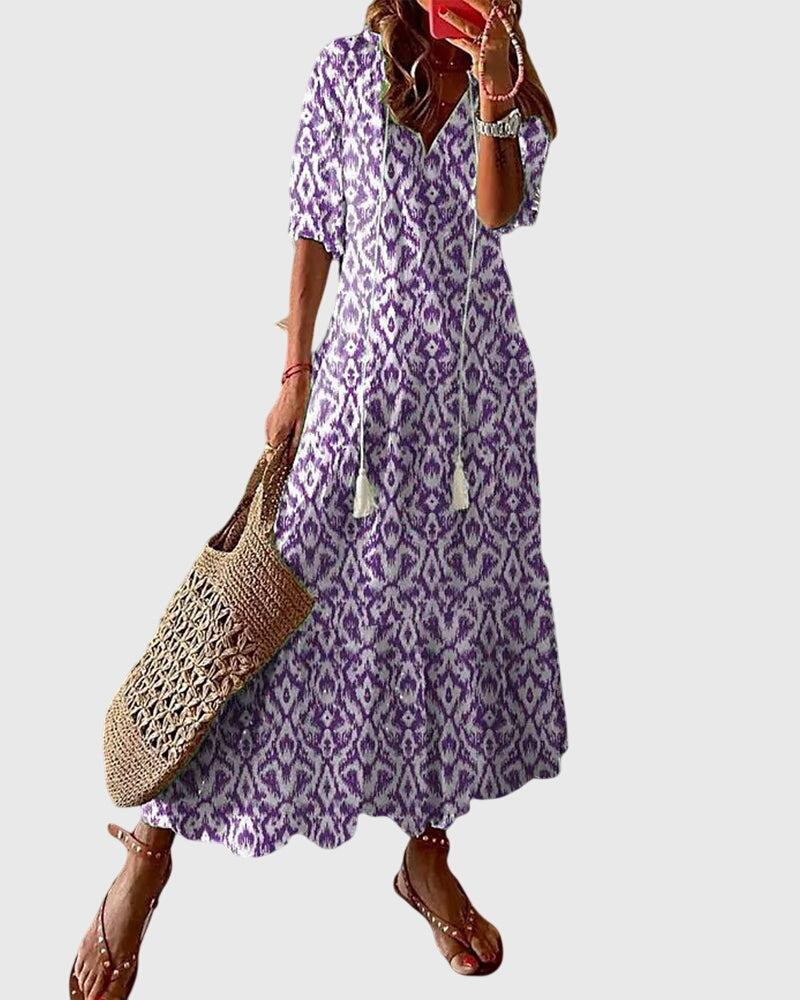 Clara | Chic Retro Spring Dress