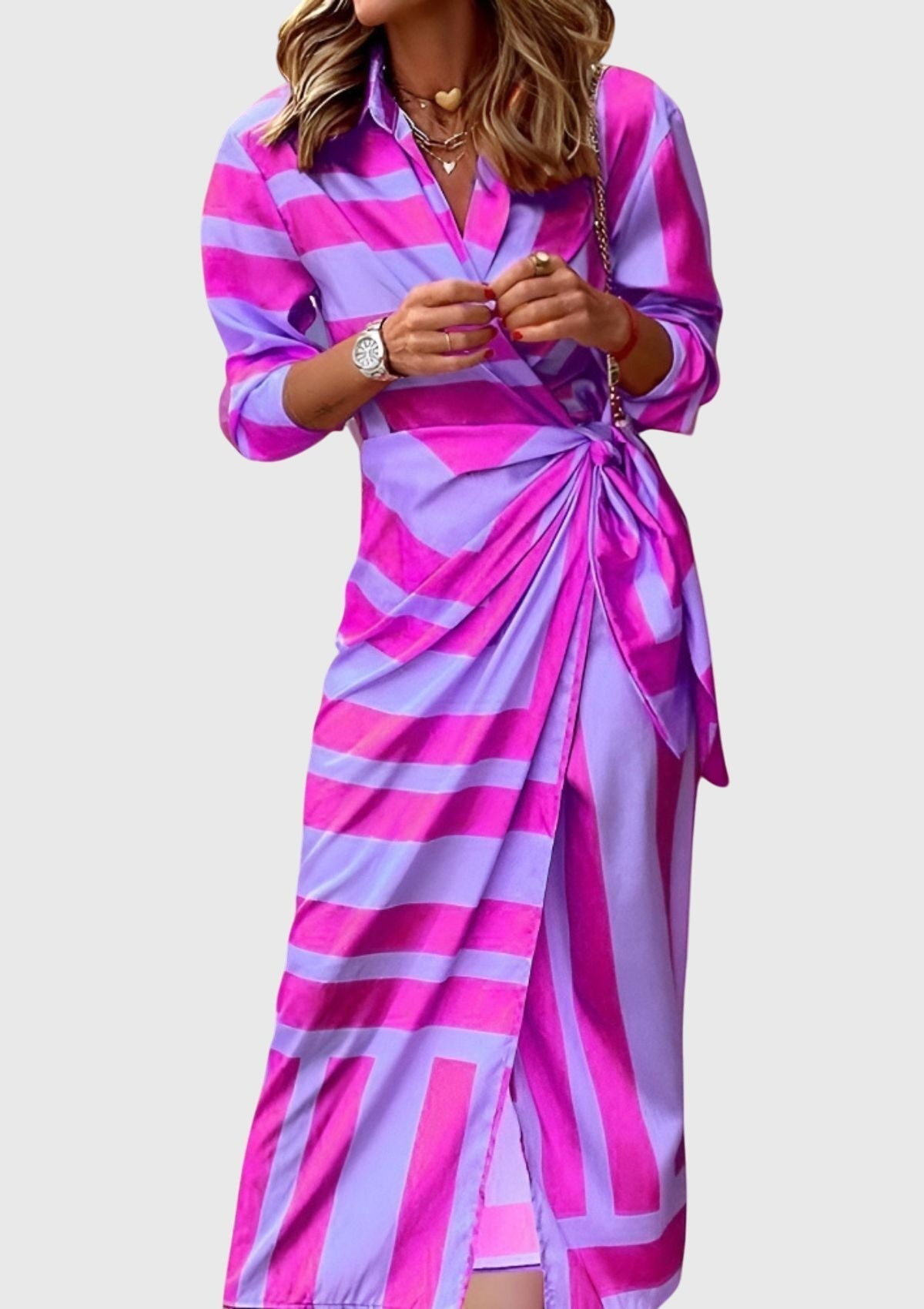 Serenity | Chic Maxi Dress Featuring Floral Design