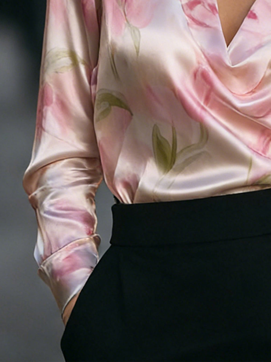 Chic Silk Botanical Top