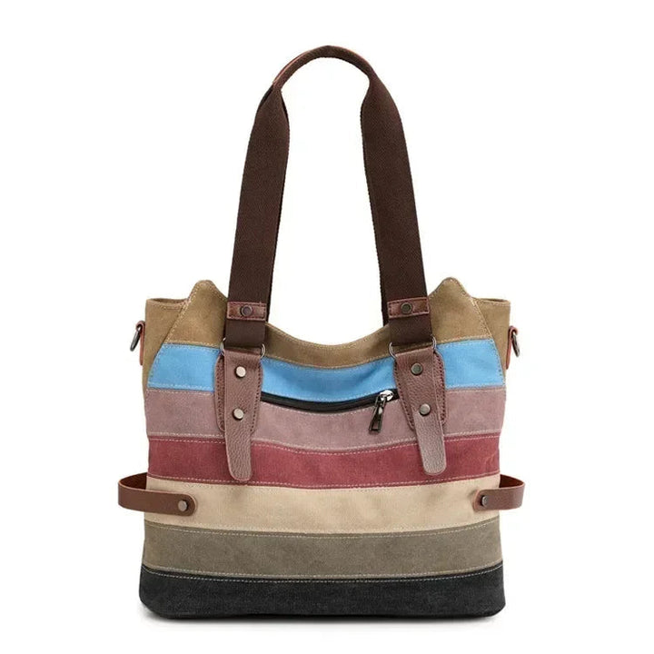 Vibrant Leather Handbag for Women