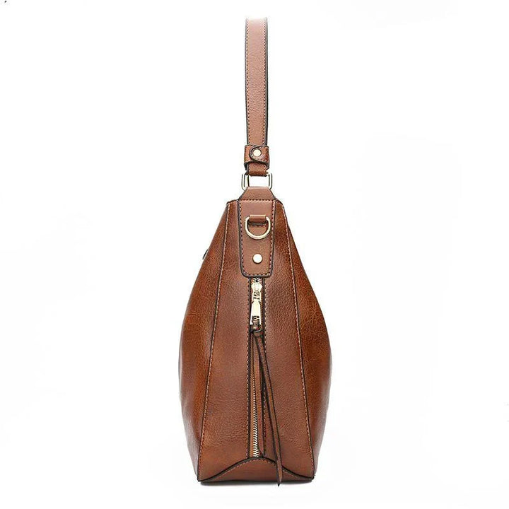 Vivian | Leather Hobo Bag + FREE Pouch Wallet