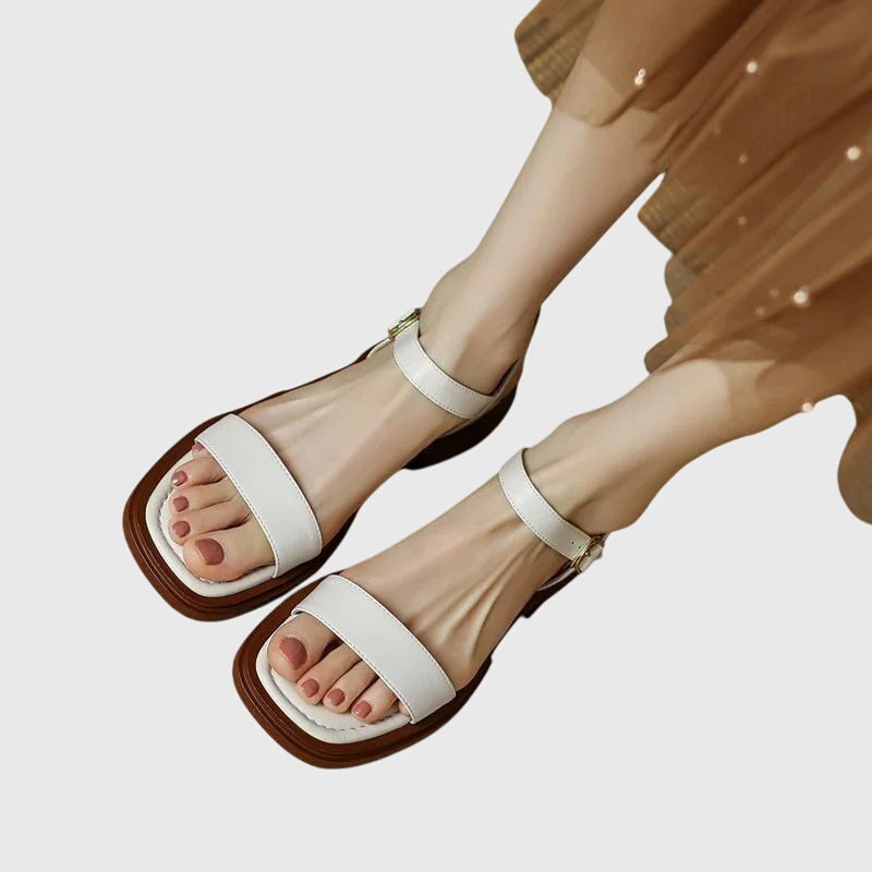 StellarStep™ | Supportive Leather Sandals