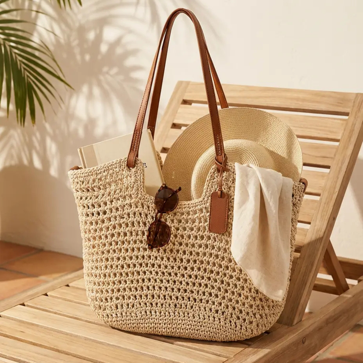 Gioia | Hand-Crocheted Woven Shopper Bag