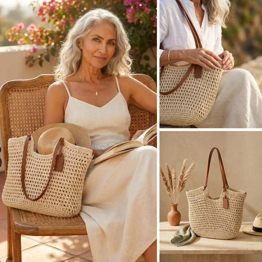 Gioia | Hand-Crocheted Woven Shopper Bag