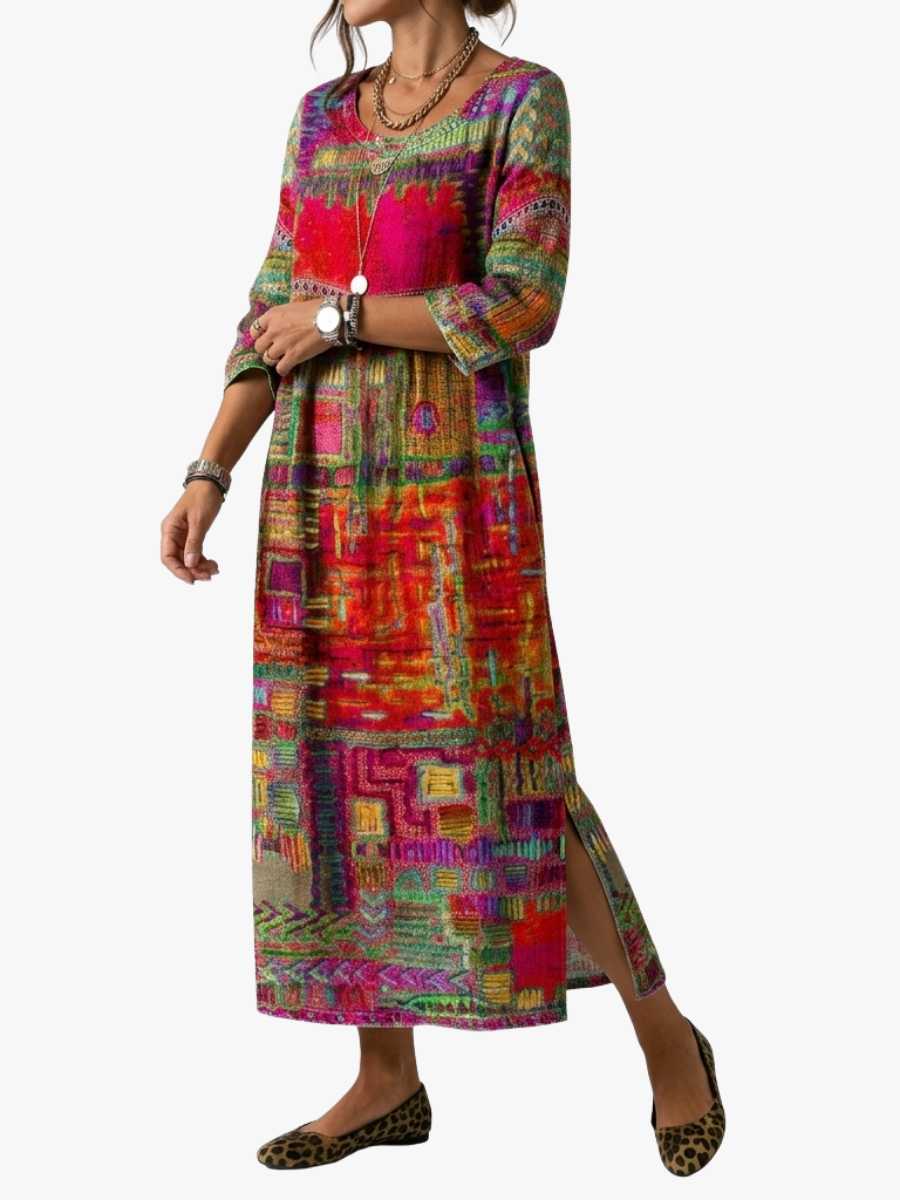 Mairy | BOHEMIAN ARTISTIC DRESS FOR WOMEN