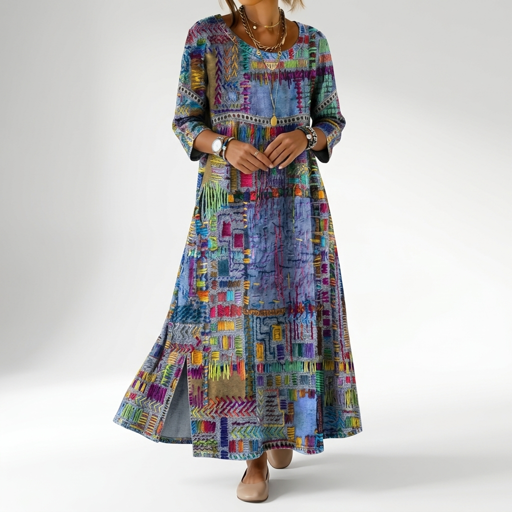 Mairy | BOHEMIAN ARTISTIC DRESS FOR WOMEN