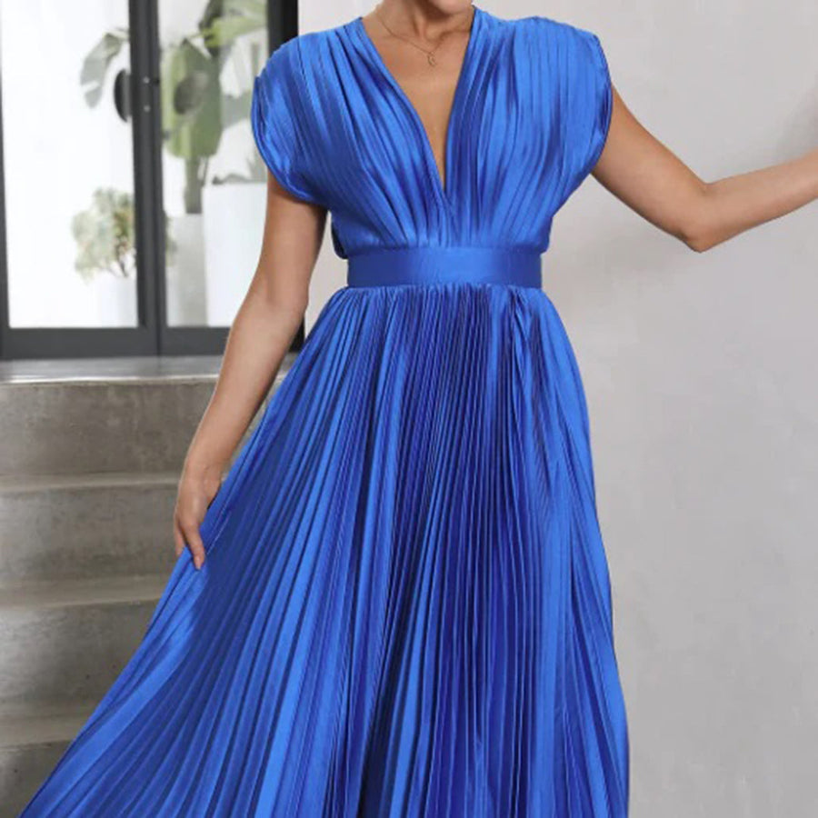 Marni™ | Classic Pleated Midi Gown