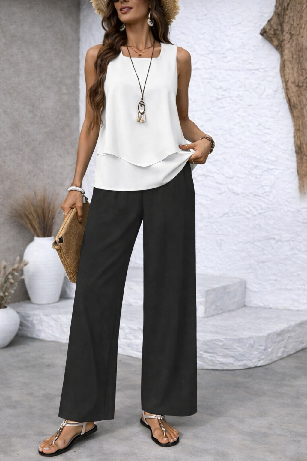 Saskia | Chic Monochrome Set